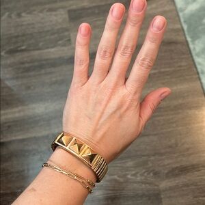 Rebecca Minkoff Rose Gold Stud Bracelet